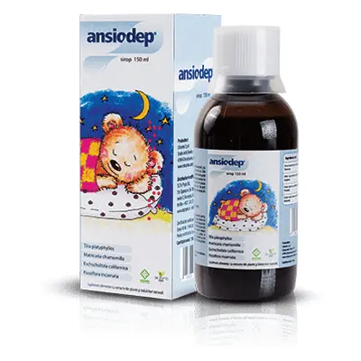 Sirop pentru copii Ansiodep, 150 ml, Dr. Phyto