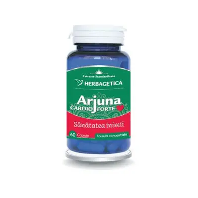 Arjuna Cardio Forte, 60 capsule, Herbagetica