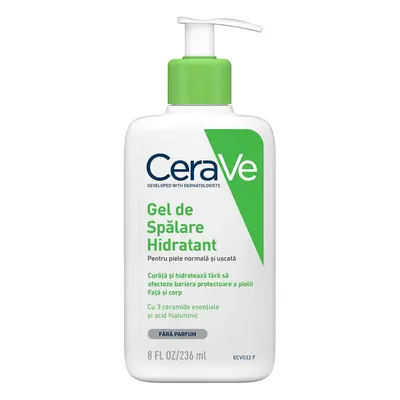 Gel de spălare hidratant pentru piele normal-uscată, 236 ml, CeraVe