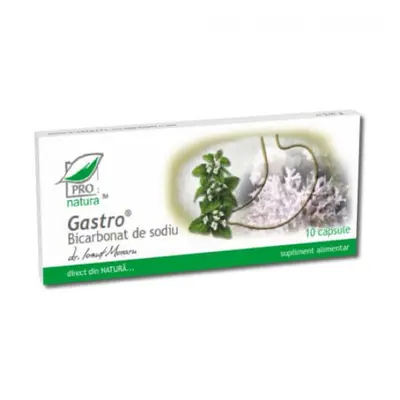 Gastro bicarbonat de sodiu, 10 capsule, Pro Natura