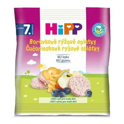 HiPP BIO Vafe de orez cu afine 30 g