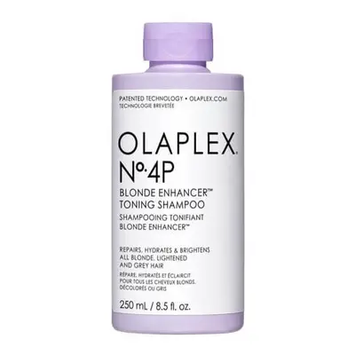 Sampon nuantator pentru par blond vopsit sau decolorat No. 4P Blonde Enhancer, 250 ml, Olaplex