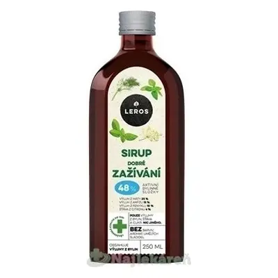 LEROS SIRUP GOOD DIGESTION 1×250 ml, sirop pentru susținerea digestiei