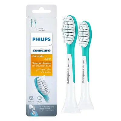 Rezerve pentru periuta de dinti electrica pentru copii 7 ani, 2 bucati, Philips Sonicare