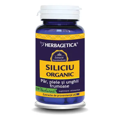 Siliciu Organic, 60 capsule, Herbagetica