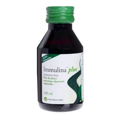 Immulina Plus, sirop pentru copii, aromă de kiwi și lime, 100 ml