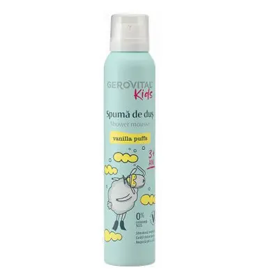 Spuma de dus Vanilla Puffs, 200 ml, Gerovital Kids