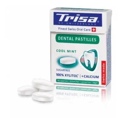 Pastile dentare Cool Mint+Xylitol, 25g, Trisa