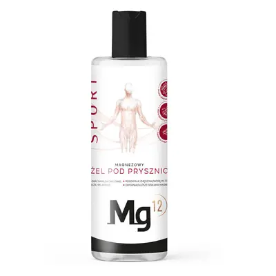 Mg12 Sport, gel de duș cu magneziu și bishofit, 200 ml