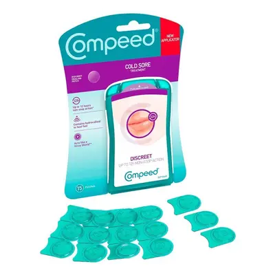 Plasturi tratament pentru herpes, 15 plasturi, Compeed