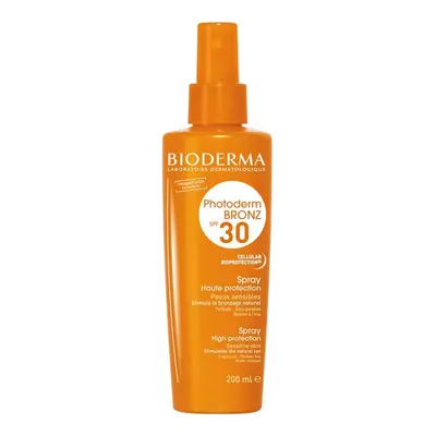 Spray protectie solara Photoderm Bronz SPF 30, 200 ml, Bioderma