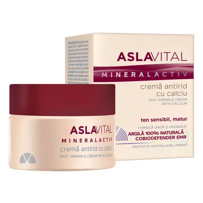 Crema antirid cu calciu Aslavital, 50 ml, Farmec