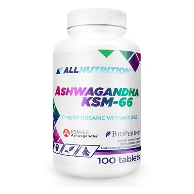 Allnutrition Ashwagandha KSM-66, 100 comprimate