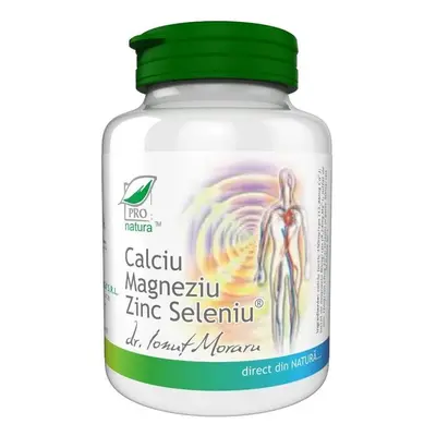 Calciu, Magneziu, Zinc, 150 capsule, Pro Natura