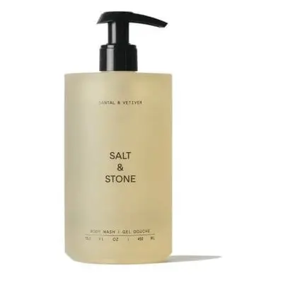 Gel de dus cu Santal si Vetiver, 450 ml, Salt & Stone