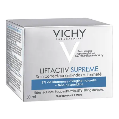 Vichy Liftactiv Supreme, cremă de zi antirid, piele normală și mixtă, 50 ml