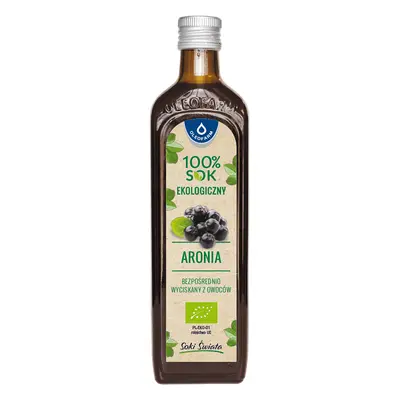 Oleaofarm Aronia, 100% suc de fructe, 490 ml