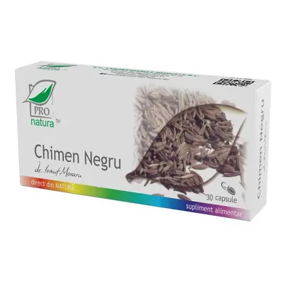 Chimen negru, 30 capsule, Pro Natura