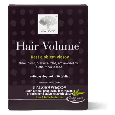 NEW NORDIC HAIR VOLUME 1×30 tbl, supliment alimentar