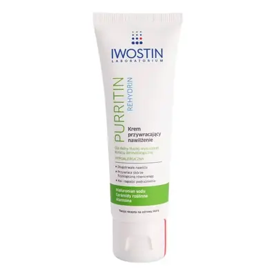 Iwostin Purritin Rehydrin, Cremă hidratantă reparatoare, piele uscată de tratamente dermatologic