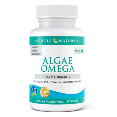 Vegan Omega 3 din alge 60 capsule Nordic Naturals