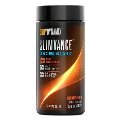 Bodydynamix Slimvance Core Slimming Complex, Formula Pentru Controlul Greutatii, 120 Cps