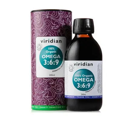 Viridian, Ulei organic Omega 3:6:9, 200 ml