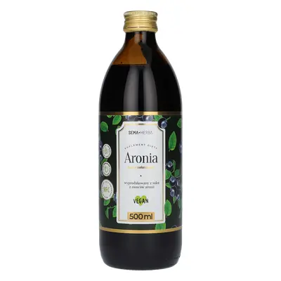 SEMA Herba Aronia, suc de fructe, 500 ml