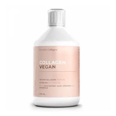 Colagen Lichid Vegan cu Acid Hialuronic + Vitamine + Minerale 10.000 mg, 500 ml, Swedish Collage