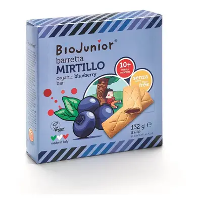 Biscuiti Bio vegani cu crema de afine 10 luni+, 132 g, Germinal