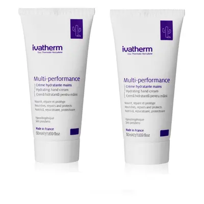 Oferta Pachet Crema hidratanta pentru maini Multi-Performance, 2x50 ml, Ivatherm