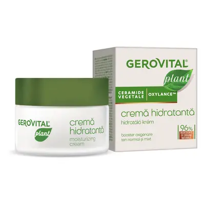 Crema hidratanta pentru ten normal-mixt Plant, 50 ml, Gerovital