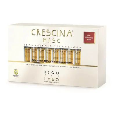 Tratament Crescina Transdermic Re-Growth HFSC 1300 MAN, 20 fiole, Labo