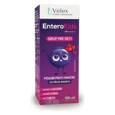 EnteroKids sirop pentru copii de la 6 luni 1×100 ml, supliment alimentar