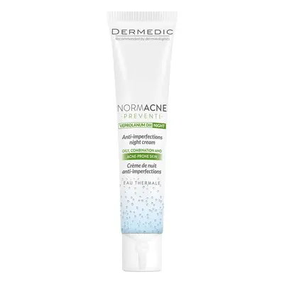 Dermedic Normacne, cremă tratament imperfecțiuni, cremă de noapte, 40 ml