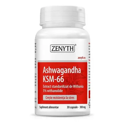 Ashwagandha KSM-66, 30 capsule, Zenyth