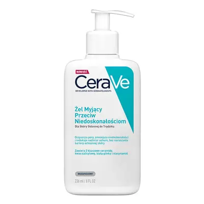 CeraVe, Gel de spălare împotriva imperfecțiunilor, 236 ml