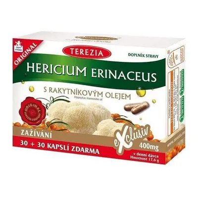 Terezia Coral Hedgehog cu 100% ulei de cătină de mare 60 capsule