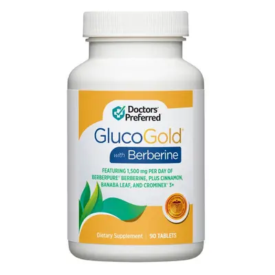 Doctors Preferred Glucogold With Berberine, Formula Avansata Pentru Reducerea Glicemiei Cu Berbe