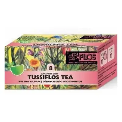 Ceai Tussiflos 8 fix 20x2g - pentru tuse - Herba-Flos