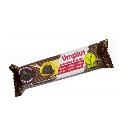 Baton umplut cu Magiun de Prune, 60 gr, Hiper Ambrozia