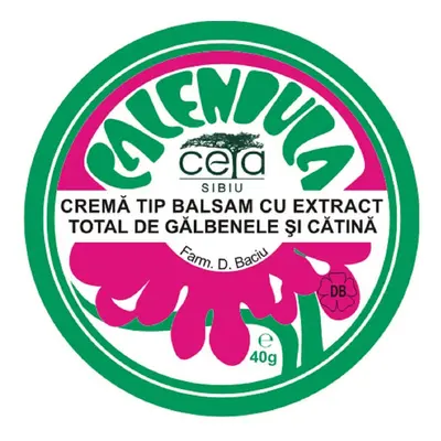 Unguent cu extract total de gălbenele și cătină, 40 g, Ceta Sibiu