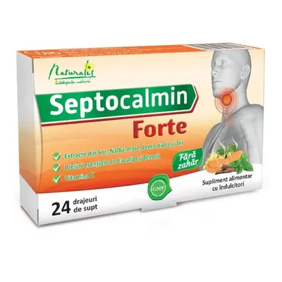 Naturalis Septocalmin Forte x 24 pastile