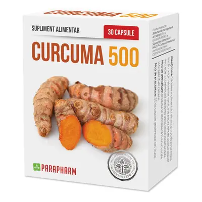 Curcuma 500, 30 capsule, Parapharm