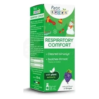 Petit Respiratory comfort sirop pentru copii 125 ml 1×125 ml, sirop pentru susținerea respirație