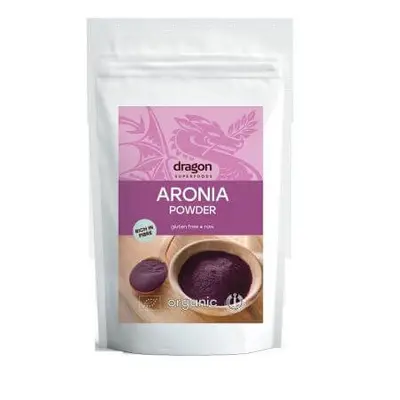 Pulbere raw Bio de Aronia, 200 g, Dragon Superfoods