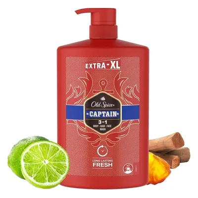 Old Spice SG 1l Captain 1×1000 ml, șampon și gel de duș pentru bărbați