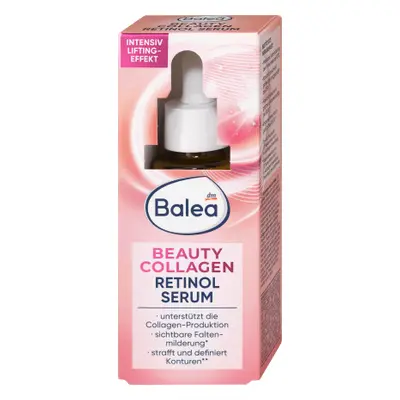 Balea Ser de față cu retinol și peptide, 30 ml