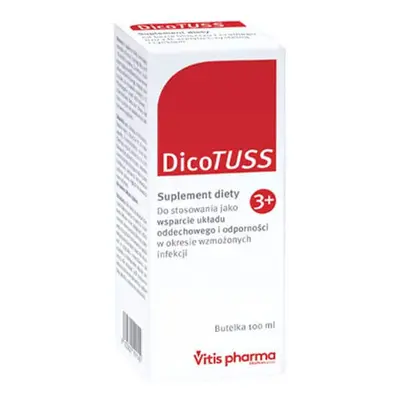 DicoTuss, sirop de tuse, peste 3 ani, 100 ml