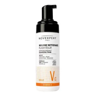 Spuma pentru curatare Express Radiant Vitamina C, 150 ml, Novexpert